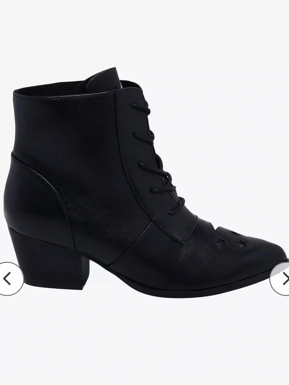 YRU Black Aura Celestial Booties moon witch Halloween 8